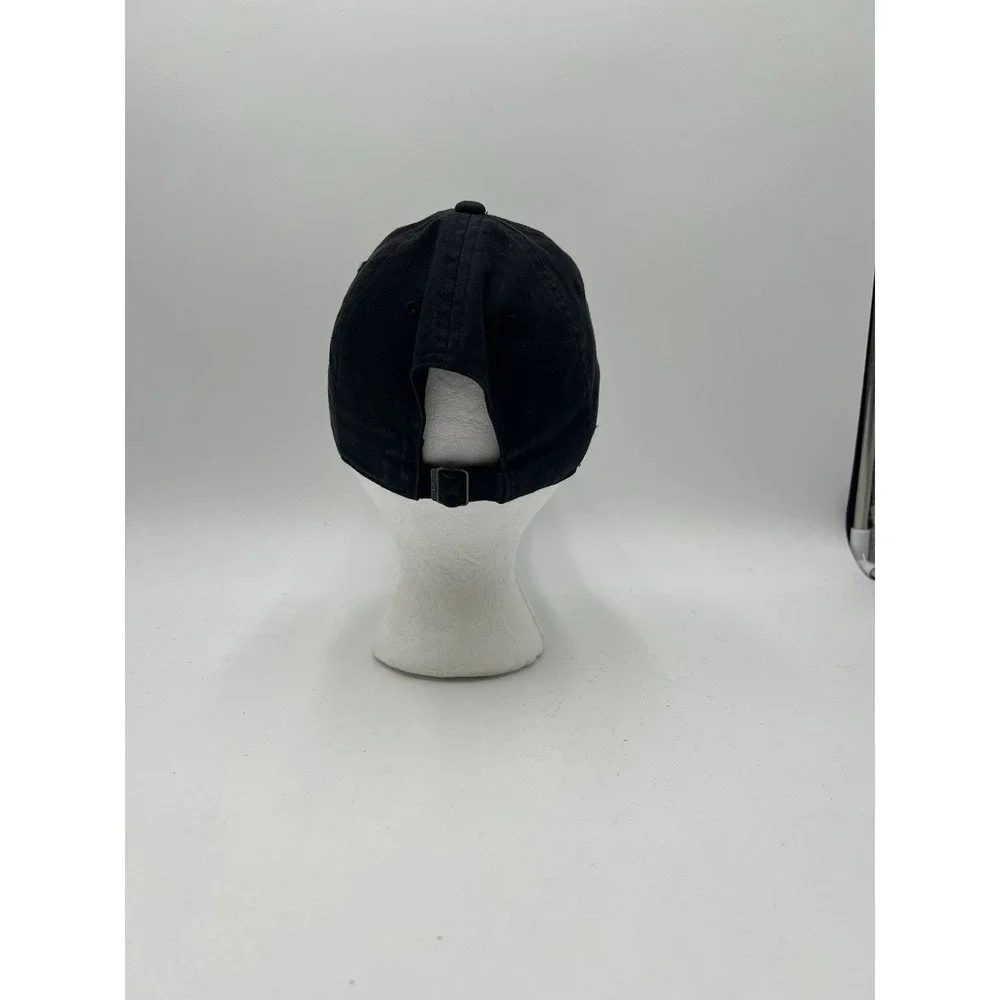 Nike Heritage86 Black Adjustable Dad Hat Gold Embroidered Swoosh Cap OSFM